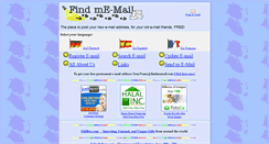 Desktop Screenshot of findmemail.com